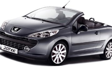  Peugeot 207cc (or similar)